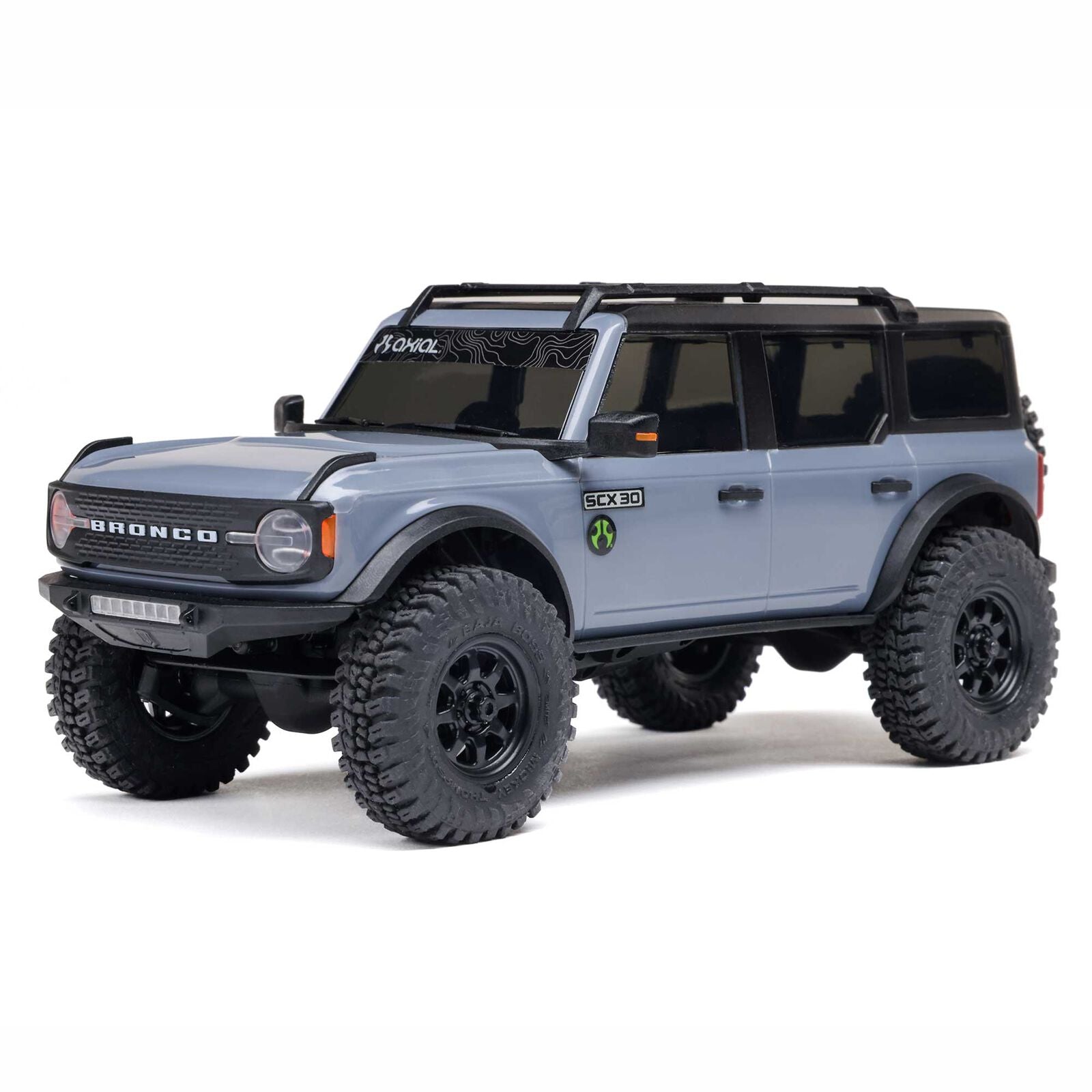 AXI-2048 1/30 SCX30 Ford Bronco 4X4 RTR Brushed Rock Crawler