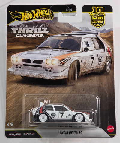 HWJFK01 Hot Wheels Premium Car Culture Thrill Climbers Lancia Delta S4