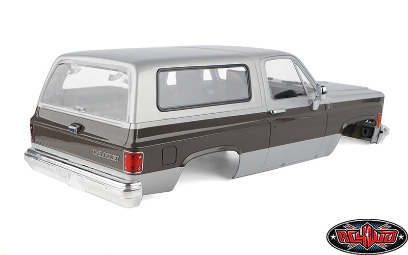 Z-B0273 RC4WD Chevrolet Blazer Hard Body Complete Set (Silver/Warm Grey)