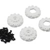 JCO3113-19 Speed Claw Belted Tire Pre-Mounted w/Cheetah Speed-Run Wheel (White) (2)