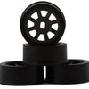 KYOMDH020GM Kyosho AWD Watanabe Eight Spoke Wheels (Black) (4) (0mm Offset)