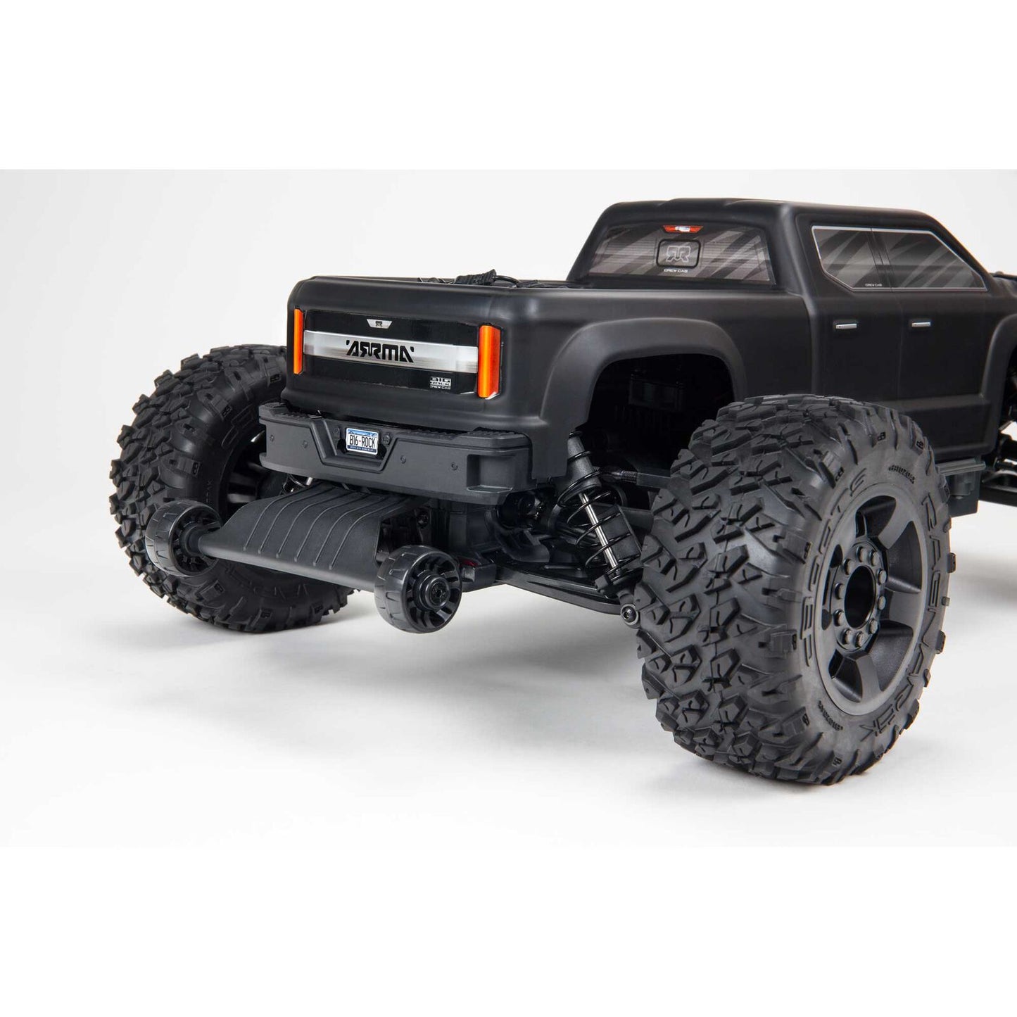 ARA4312V3 1/10 BIG ROCK 4X4 V3 3S BLX Brushless Monster Truck RTR, Black