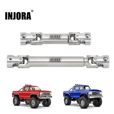 4M-72SR INJORA Stainless Steel Drive Shafts for 1/18 RC Crawler TRX4M High Trail K10 F150