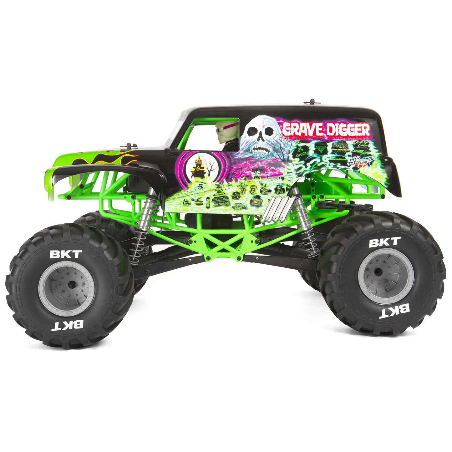 AXI03019B 1/10 SMT10 Grave Digger 4WD Brushed Monster Truck RTR
