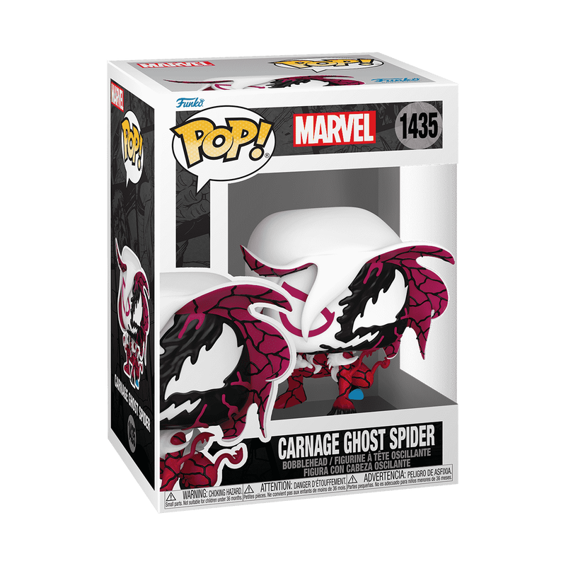 FU82645 Marvel Carnage Ghost Spider Funko Pop! #1435