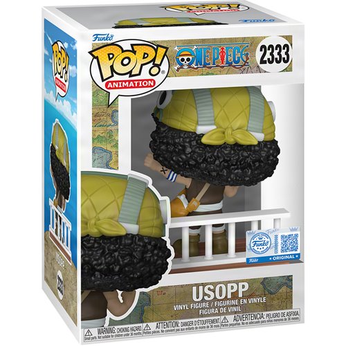 FU91689 One Piece Straw Hat Pirates Usopp Entertainment Earth Exclusive Funko Pop! #2333