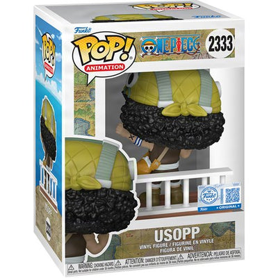 FU91689 One Piece Straw Hat Pirates Usopp Entertainment Earth Exclusive Funko Pop! #2333