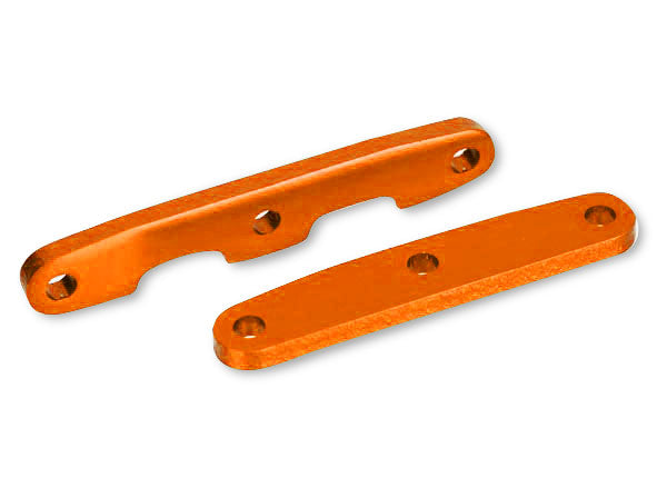 6823-ORNG Orange Aluminum Tie Bars (F&R)