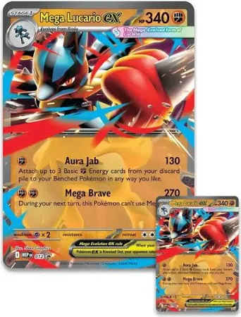 PKU10-10066-108 Pokemon TCG Mega Lucario ex Figure Collection