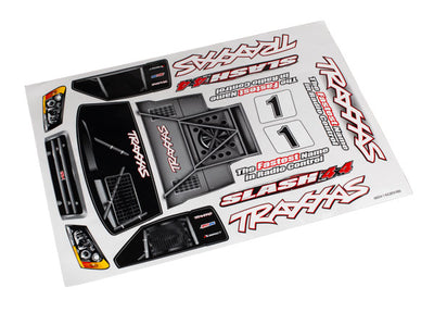 6813R Decal Sheet Slash 4X4