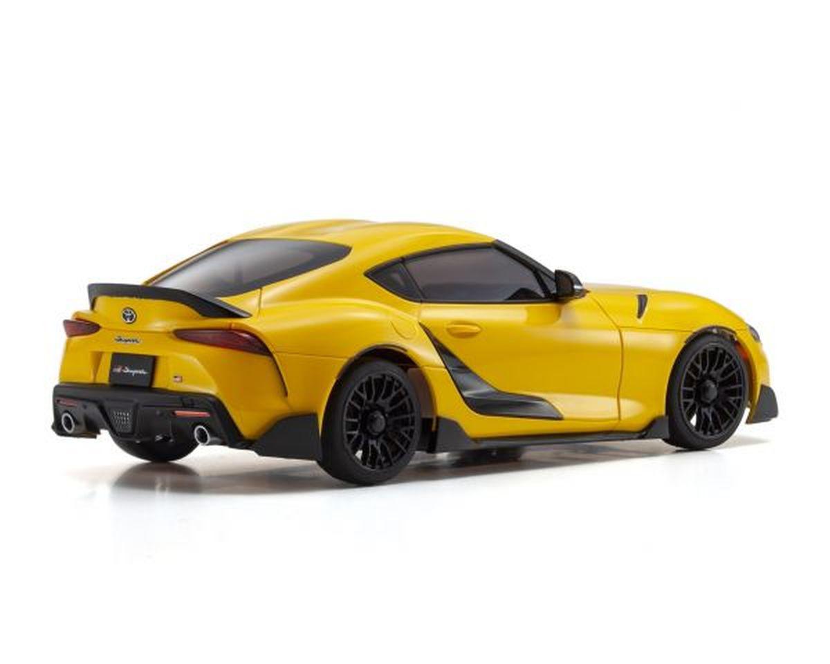 KYO32378Y Kyosho MR-04 RWD Mini-Z Readyset w/Toyota GR Supra TRD Aero Body (Lightning Yellow)