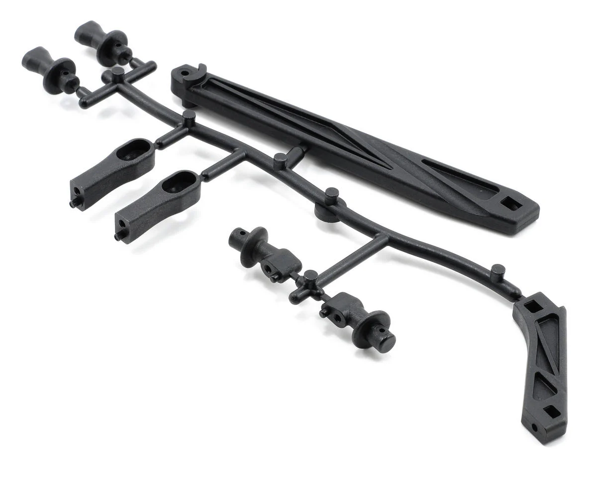 MUGE0181 Mugen Seiki Front / Rear Tension Rod & Body Post Set