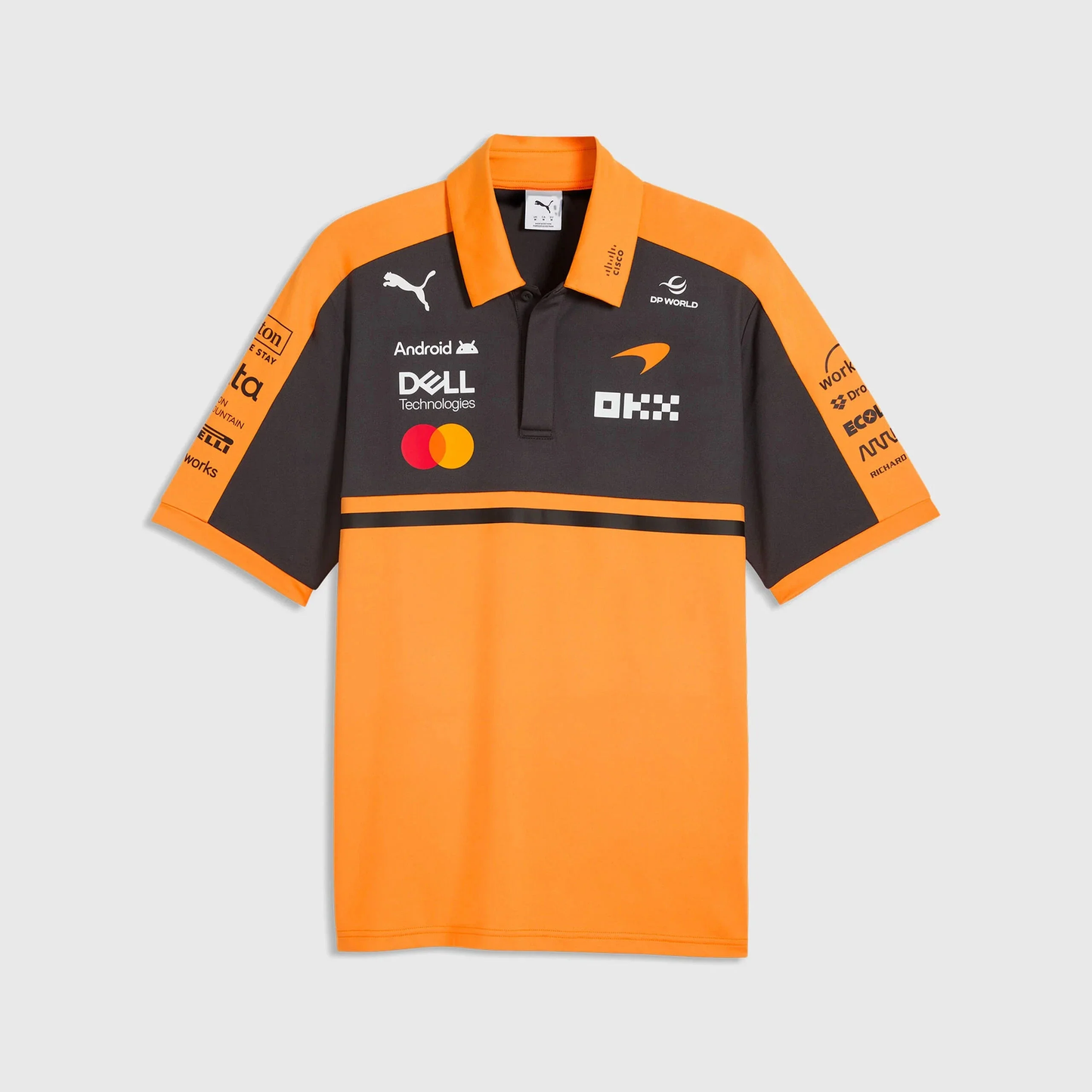 701241087 McLaren F1 2026 Team Polo Shirt  - Papaya