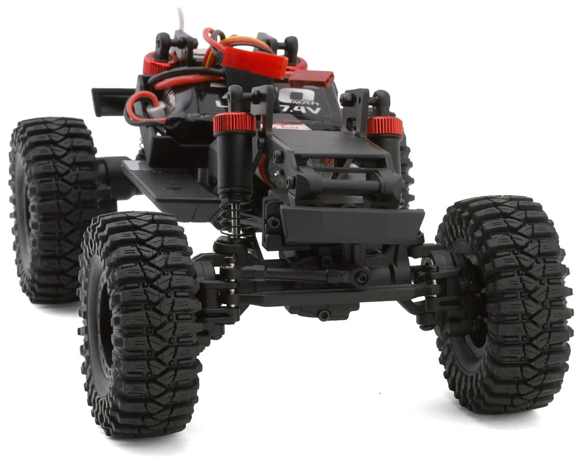 RER43482 Redcat Ascent-18 1/18 4WD RTR Brushed Rock Crawler (Red)
