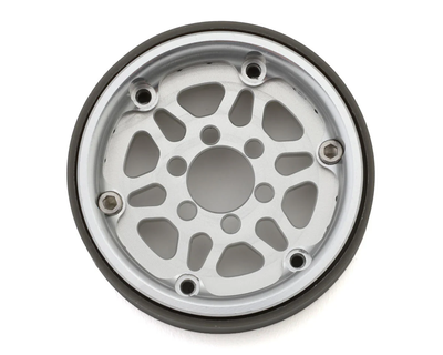 VPS08191 Vanquish Products Battle Born Kilo 1.9" Beadlock Crawler Wheels (Clear) (2)