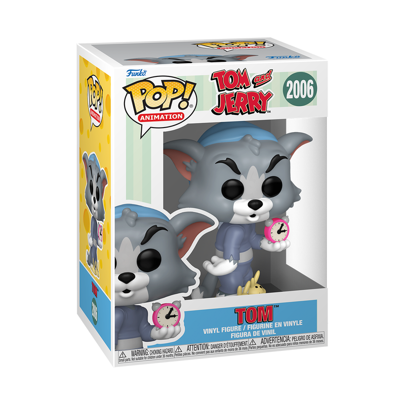 FU86282 Tom & Jerry Tom with Clock Funko Pop!