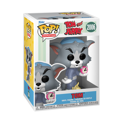 FU86282 Tom & Jerry Tom with Clock Funko Pop!