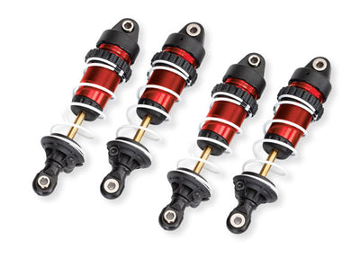 10765-RED Aluminum GTR Shocks (Mini Max)