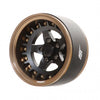 BRPB019BZMBK ProBuild™ 1.9" SS5 Adjustable Offset Aluminum Beadlock Wheels (2) Bronze/Matte Black