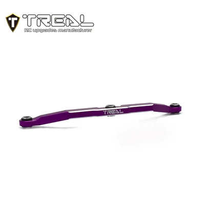 X003KIQKBN TREAL TRX-4M Front Steering Link, Aluminum 7075 CNC Machined Upgrades for 1/18 TRX4M Defender Bronco-Purple