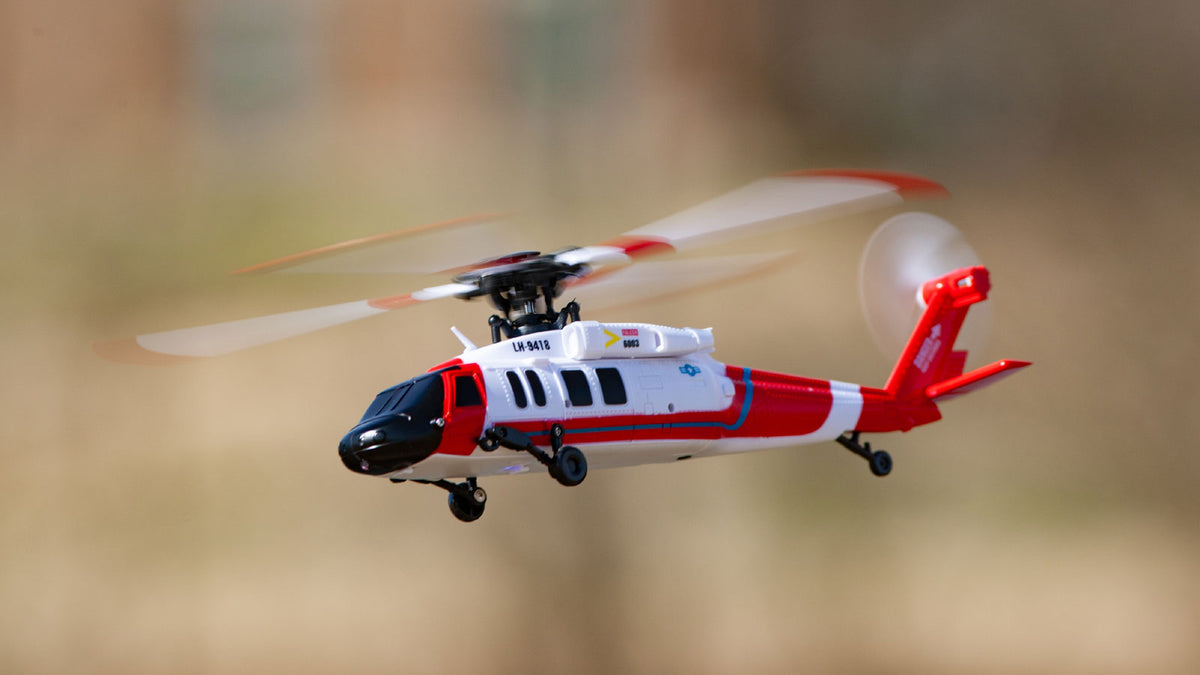 RGR6151  Hero-Copter BL, 4-Blade Brushless RTF Heli; Coast Guard