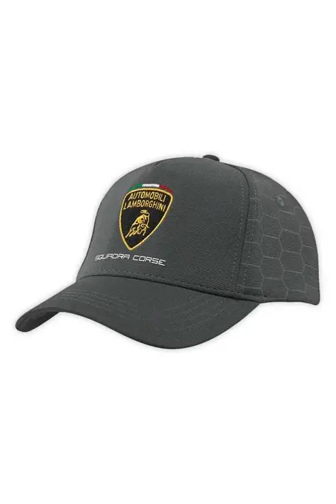 LB17CAP2 Automobile Lamborghini Squadra Corse Travel Hat -
