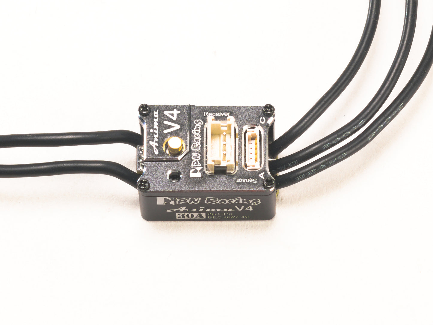 500840K PN Racing Anima V4 30A 1/28 Sensored Brushless ESC (Black)