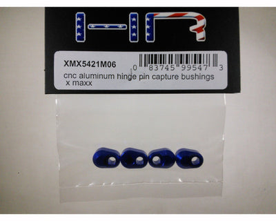 HRXMX5421M06 CNC Aluminum Hinge Pin Capture Bushings for Traxxas X-Maxx