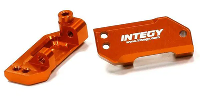 INTT8663ORANGE Front Caster Block For 1/10 Traxxas Slash 2WD