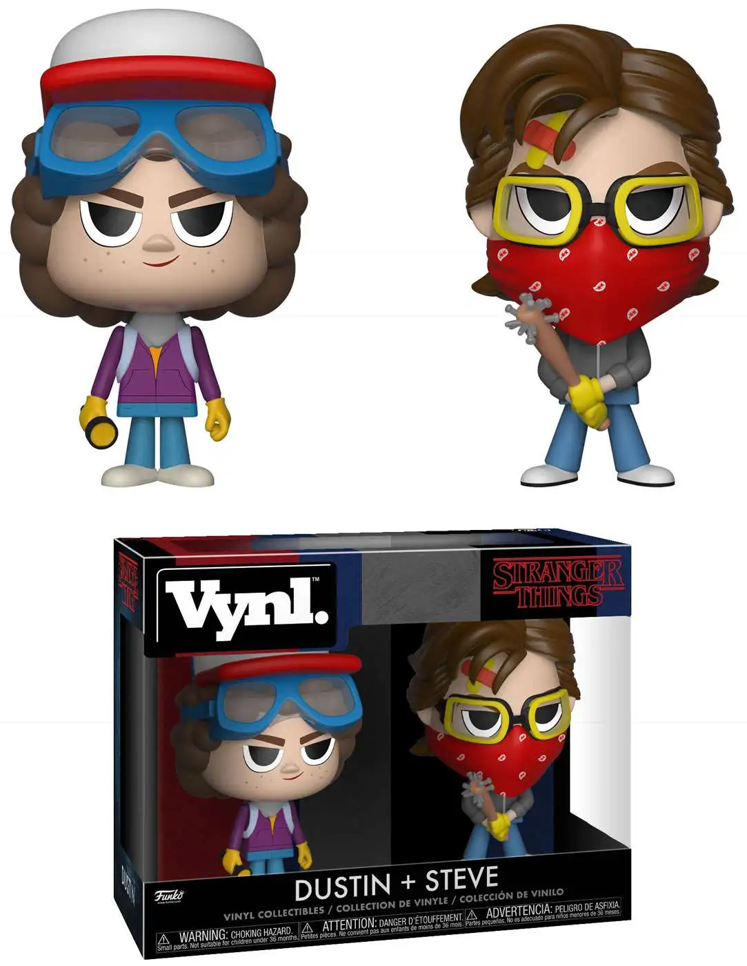 FU35035 Stranger Things Vynl Dustin + Steve