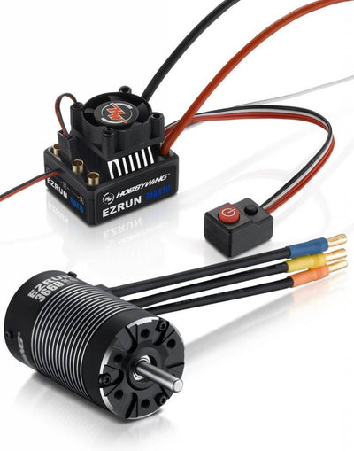 HW38010204 HobbyWing Max10 ESC Combo with 3652SL 4000KV Sensorless Motor