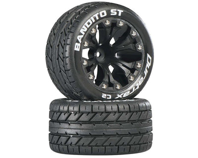 DTXC3544 Bandito ST 2.8" Mounted Rear Truck Tires (Black) (2) w/12mm Hex