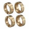 HRSXTY155H Brass 3.3g Wheel Weights, 1/30 Axial SCX30