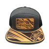 NSR Custom Cap - 7 Panel - Leather Patch & Lid -