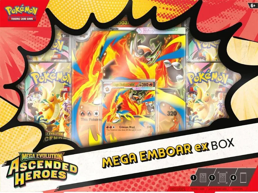 PKU10-10313-126 Pokemon Mega Evolution Ascended Heroes