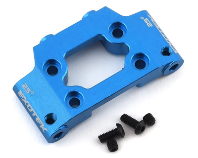 EXO1941 DR10 Aluminum Front Bulkhead (Blue)