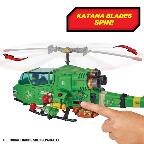 PL81931 TMNT x G.I. Joe Mobile Strike Force Assault Copter
