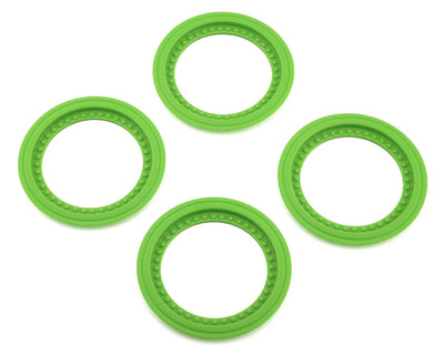 JCO2651-5 Tribute Monster Truck Wheel Mock Beadlock Rings (Green) (4)