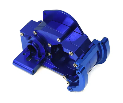 INTC33231BLUE Billet Machined Gearbox Housing Upgrade for Traxxas 272R