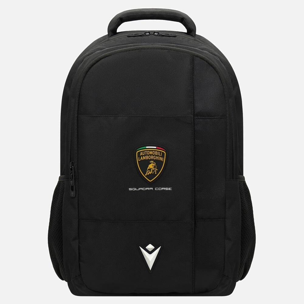 400023080001 Automobili Lamborghini Squadra Corse Backpack - Black