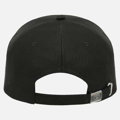400023320001 Automobili Lamborghini Squadra Corse Lamborghini Fan Gear Tri-Color Italian Flag Hat - Black