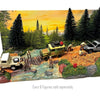 American Diorama AD-76534 1:64 Mijo Exclusives Overland Off Road Diorama ( 12.5″ L x 5.25″ W x 6″ H)