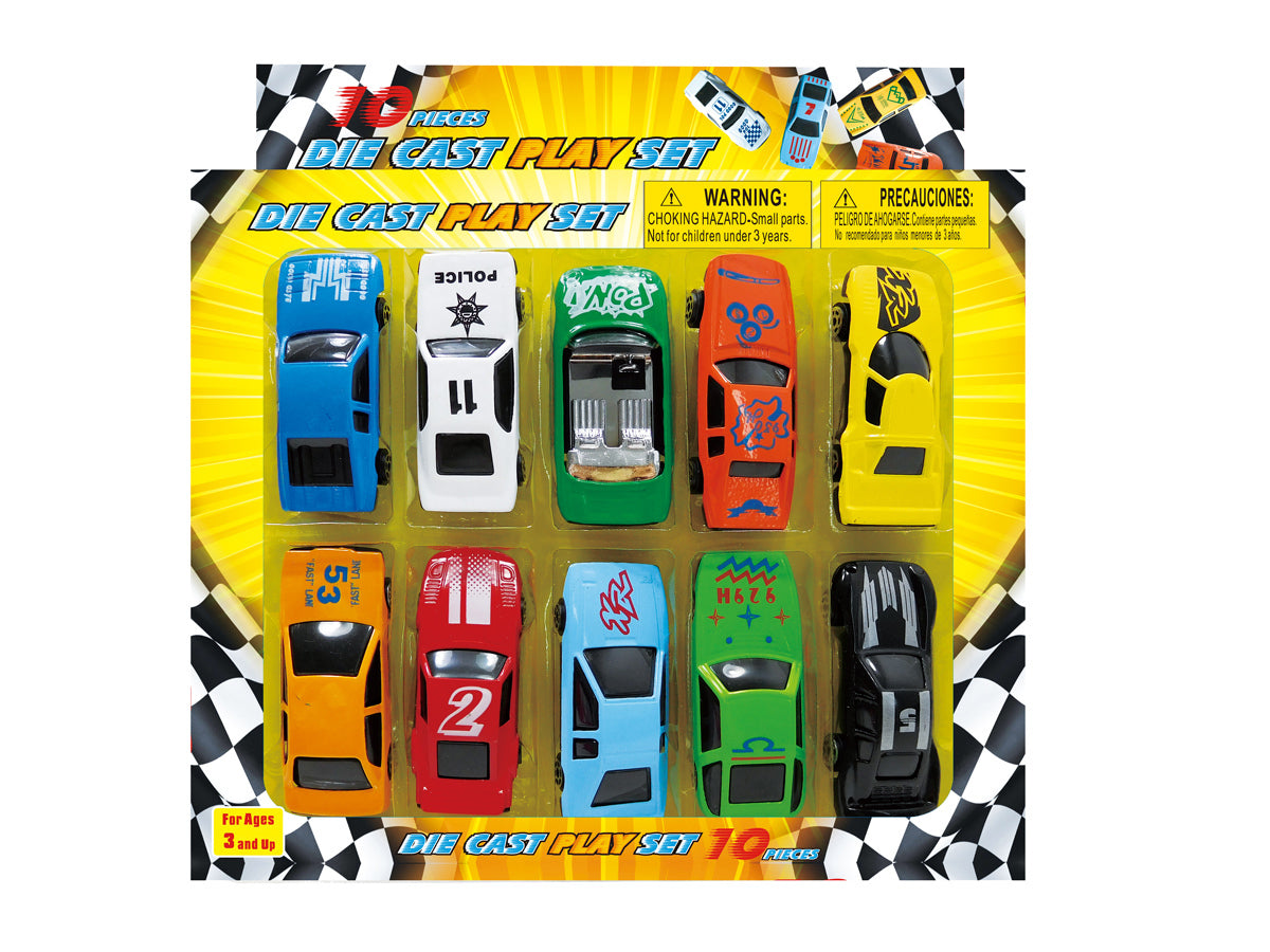 LU00713AP Die Cast 10 PCS Play Set