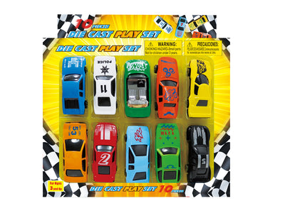 LU00713AP Die Cast 10 PCS Play Set