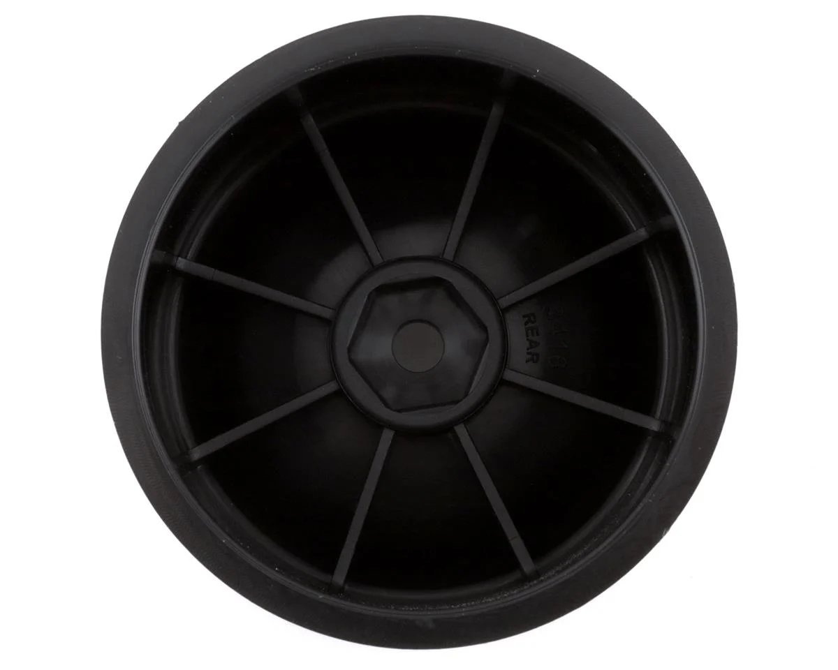 JCO3416B 12mm Hex 2.2" Super Dish Rear Wheel (Black) (4)