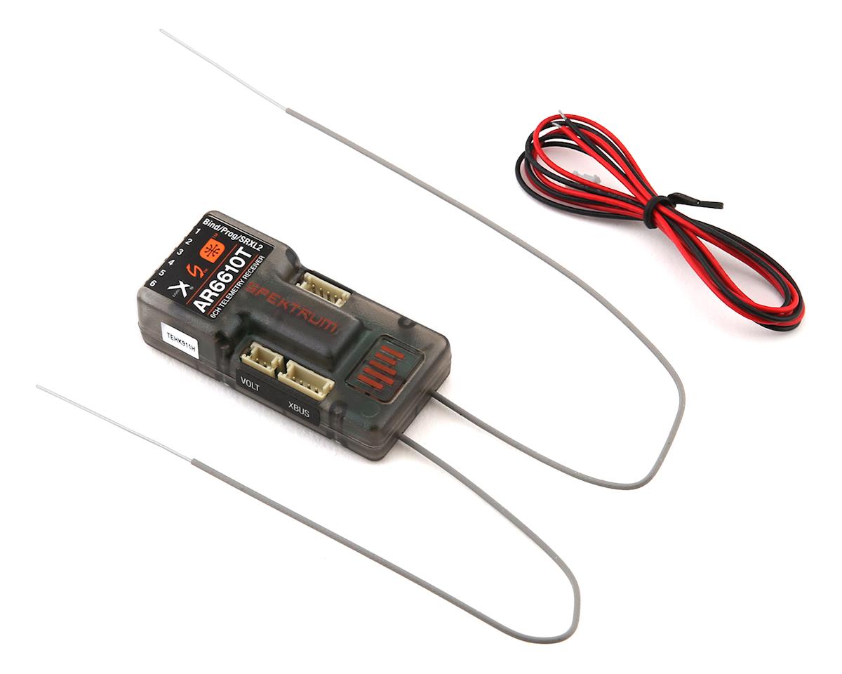 SPMAR6610T 6 Channel DSMX Aircraft Telemetry Receiver