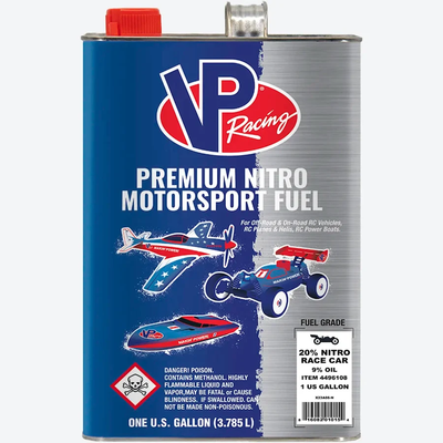 VP RACING Nitro fuel 20% + 9% Oil 1 Gallon