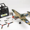 RGRA1305 Rage R/C Curtiss P-40 Warhawk Micro RTF Airplane with PASS (Pilot Assist Stability Software) System