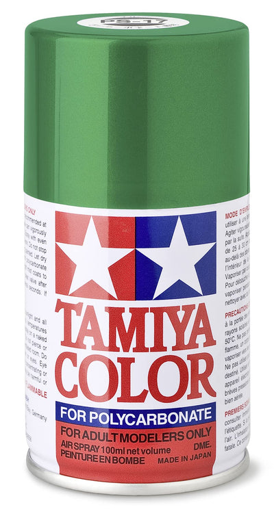 TAM86017 PS-17 Metallic Green Lexan Spray Paint (100ml)