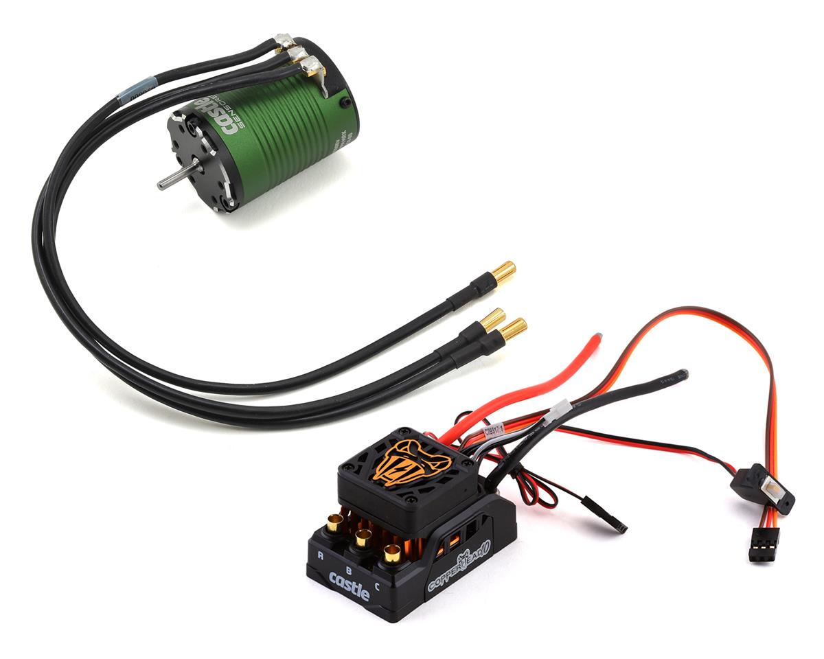 CSE010-0166-01 Copperhead 10 Waterproof 1/10 Sensored Combo w/1406 (4600Kv)
